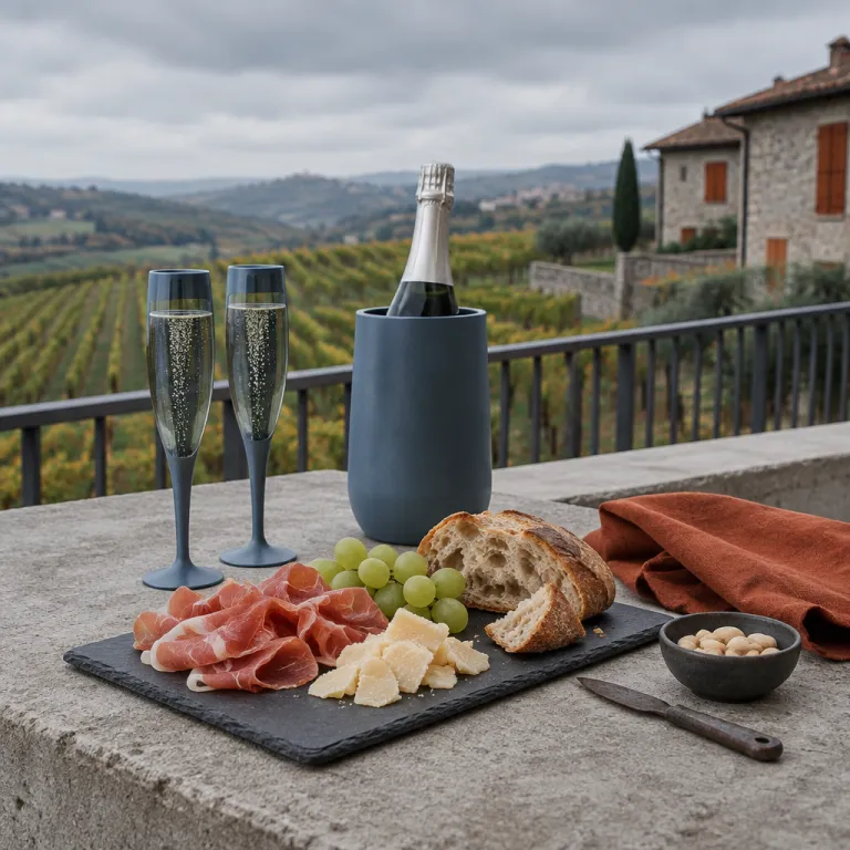 Prosciutto and wine pairings for refined sparkling journeys in northern Italy