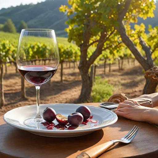 An elegant guide to the taste of pinot noir for vineyard travelers