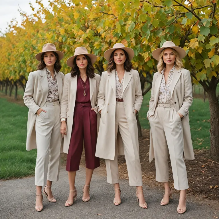 Elegant style guide for what to wear to wine tasting in every season