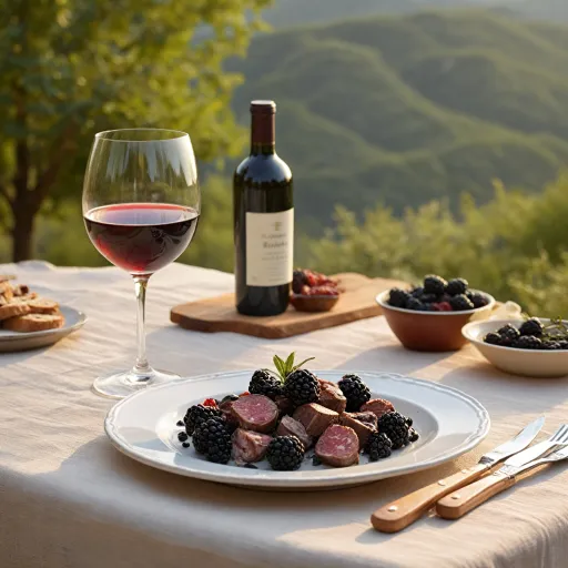 Cabernet food pairing for refined vineyard journeys